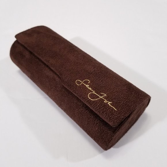 Sean Jean Soft-to-Touch Hard Flap Glasses Case - Picture 2 of 10